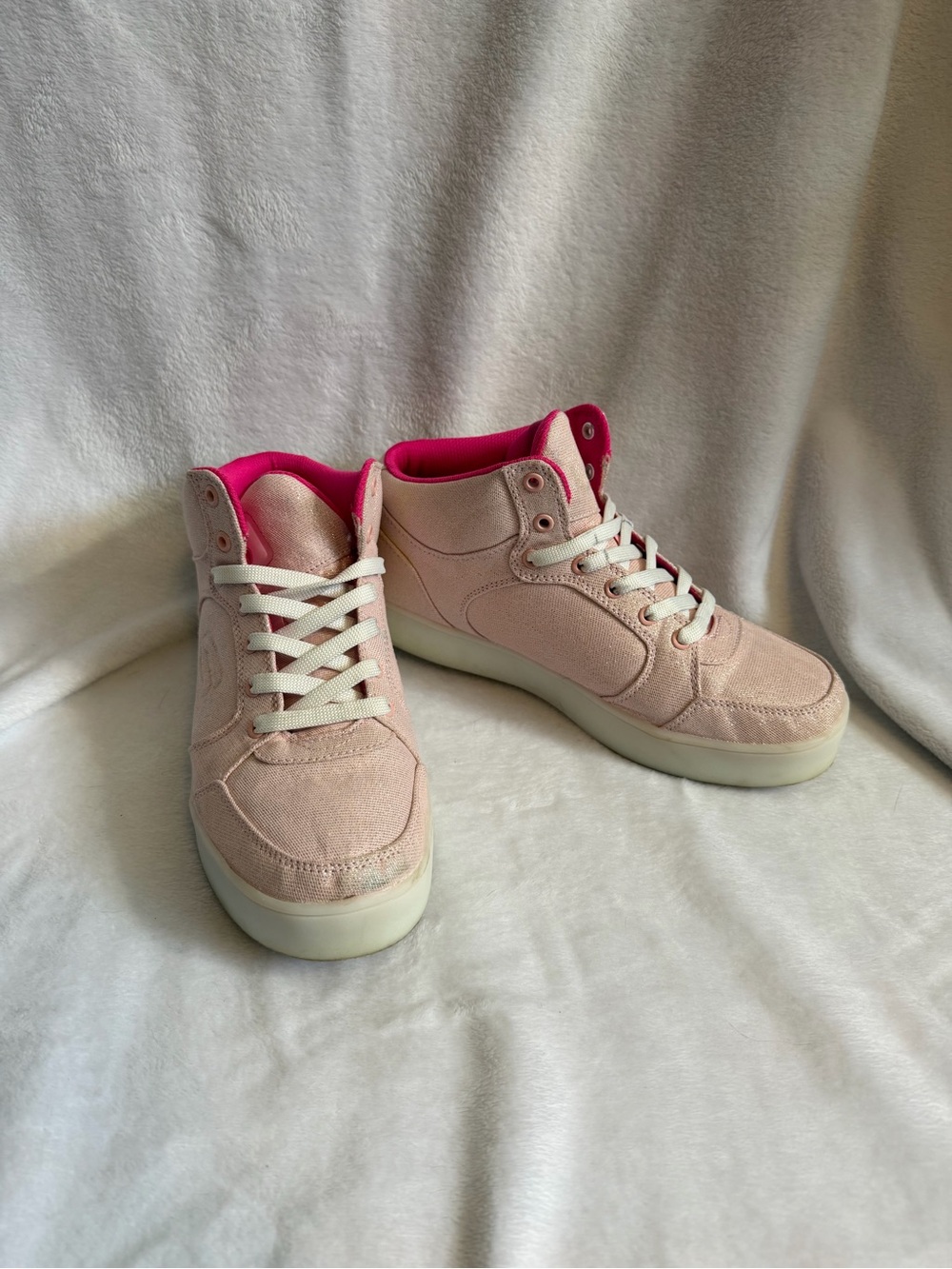 Energy Lights Ultra Skechers Women's Shoes Size 6 Pink Hi Top